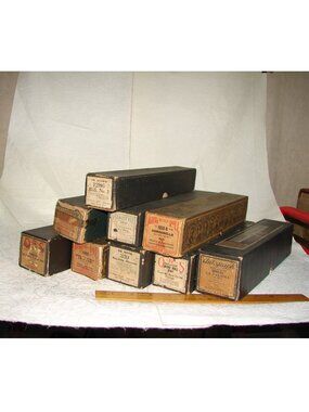 9 PLAYER PIANO ROLLS: QRS, 88 Note, Arto Roll, Rythmodik, c. 1906 - 20's